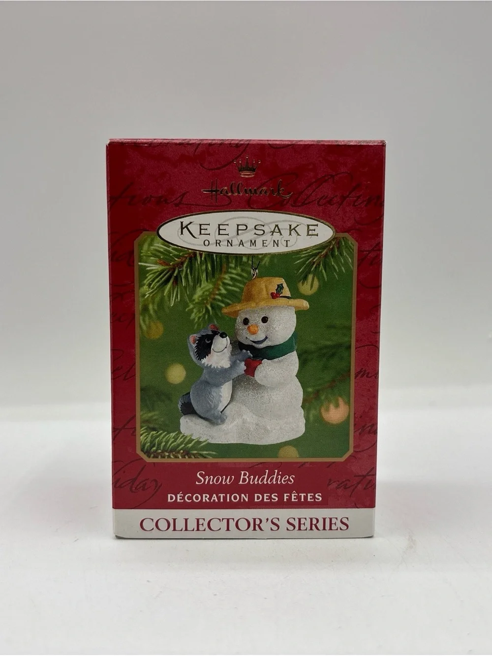 Hallmark Keepsake Ornament 2001 Vintage Snow Buddies 4th In Snow Buddies Series